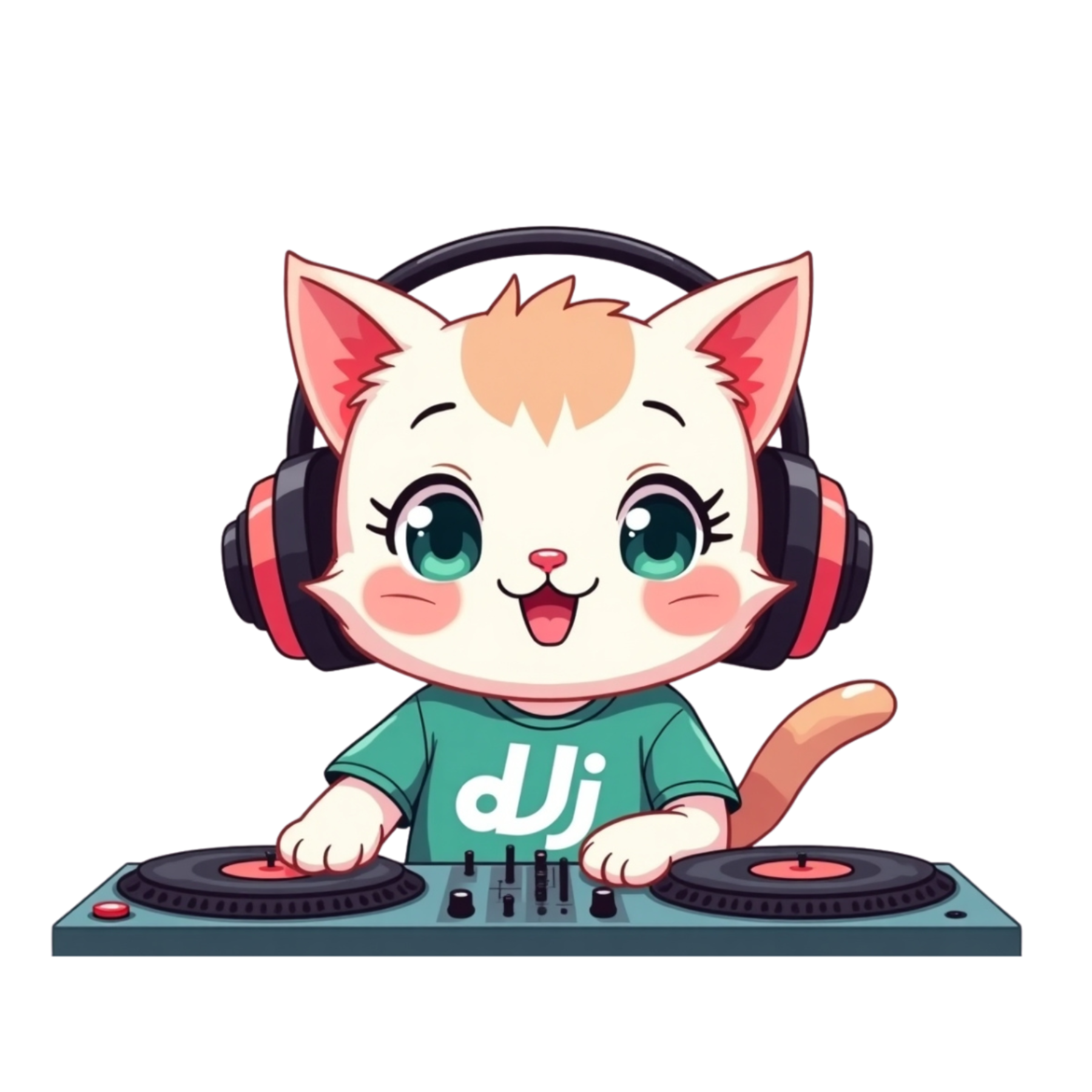 Kawaii Cat Sticker Design 05 [Digital Download]