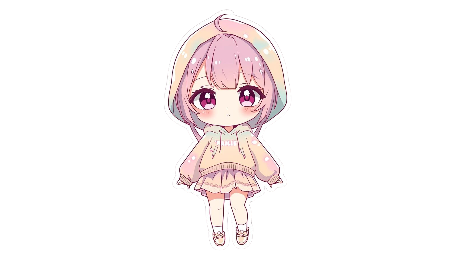 Anime Chibi Bundle 01 Character PNG Bundle — Kawaii Collectible Mascot Design | 6000×6000px Ultra HD | Print-Ready for Stickers