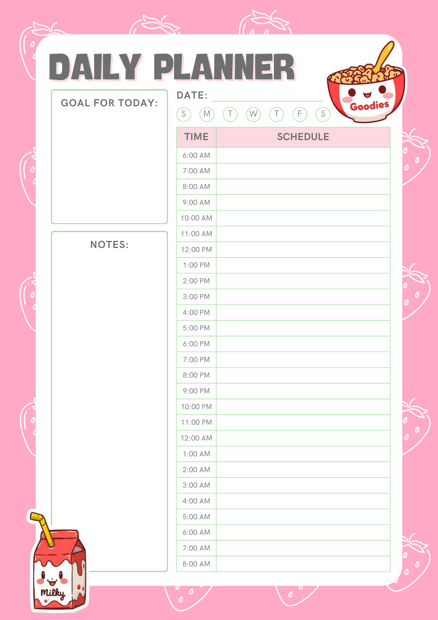 ✨ 2025 Digital Planner + 20 Stickers